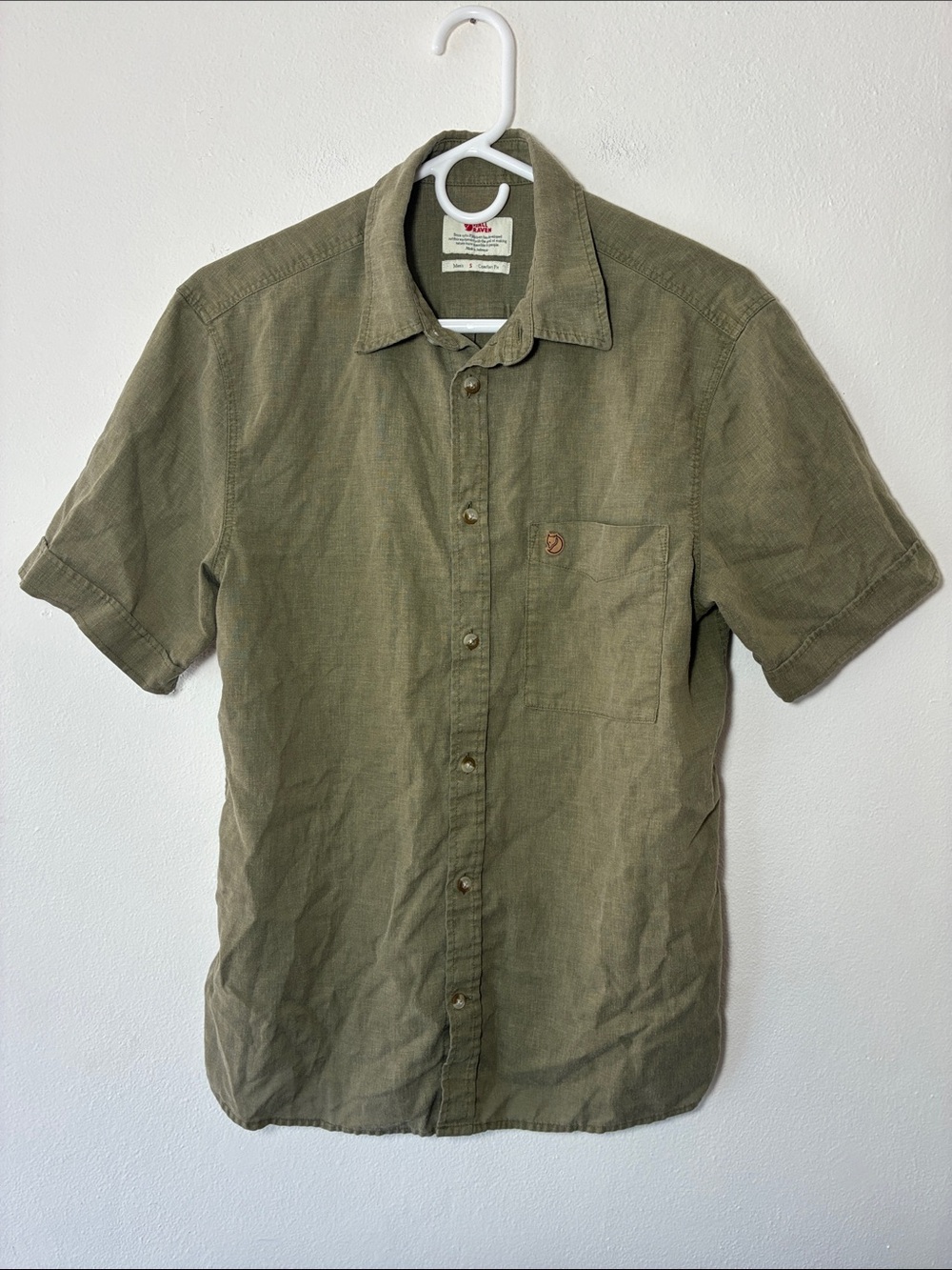 FJALLRAVEN Ovik Travel Shirt Short Sleeve